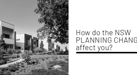 How do the NSW planning changes affect you?